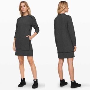 Lululemon | On Repeat Dress Heathered Dark Gray 8